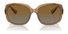 Coach L149 HC8169 Sunglasses | Size 57 / Black / Brown Gradient (3N 13.6%) №535313