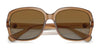 Coach L149 HC8169 Sunglasses | Size 57 / Black / Brown Gradient (3N 13.6%) №535313