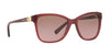 Coach L1597 HC8187B Sunglasses | Size 54 / Milky Black Cherry №539814 / Brown Rose Gradient (2N 27%)
