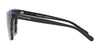 Coach L1630 HC8203 Sunglasses | Size 54 / Black Amber Glitter Varsity Stripe №544087 / Dark Grey Solid (3N 10%)