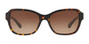 Coach L1010 HC8232 Sunglasses | Size 56 / Dark Tortoise / Brown Gradient (3N 14.2%) №550713