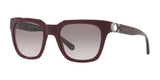 Coach L1028 HC8240 Sunglasses Burgundy / Grey Pink Gradient