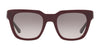 Coach L1028 HC8240 Sunglasses | Size 52 / Burgundy №55203B / Grey Pink Gradient (2N 36.7%)