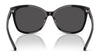 Coach L1101 HC8271U Sunglasses | Size 57 / Amethyst Pearl Tortoise / Smoke Purple Gradient (2N 21%) №584346