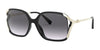 Coach L1116 HC8280U Sunglasses | Size 57 / Black / Grey Gradient (3N 13.2%) №50028G