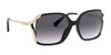Coach L1116 HC8280U Sunglasses | Size 57 / Dark Tortoise / Brown Gradient (3N 10.7%) №512013