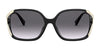 Coach L1116 HC8280U Sunglasses | Size 57 / Dark Tortoise / Brown Gradient (3N 10.7%) №512013