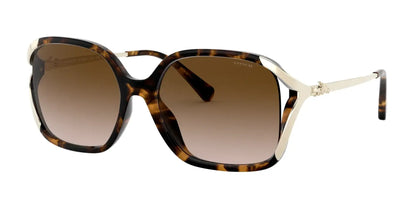 Coach L1116 HC8280U Sunglasses Dark Tortoise / Brown Gradient