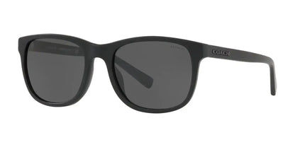 Coach L1119 HC8283U Sunglasses Black / Dark Grey