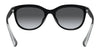 Coach L1137 HC8285U Sunglasses | Size 56 / Black / Light Grey Gradient Dark Grey (Polarized) (3P 12%) №5002T3