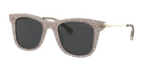 Coach L1135 HC8290 Sunglasses Grey Glitter Signature C / Grey