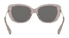 Coach L1136 HC8291 Sunglasses | Size 54 / Grey Glitter Signature C №558887 / Grey (3N 10%)