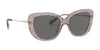 Coach L1136 HC8291 Sunglasses | Size 54 / Grey Glitter Signature C №558887 / Grey (3N 10%)