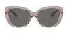 Coach L1136 HC8291 Sunglasses | Size 54 / Grey Glitter Signature C №558887 / Grey (3N 10%)