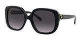 Coach L1144 HC8292 Sunglasses Black / Dark Grey Gradient