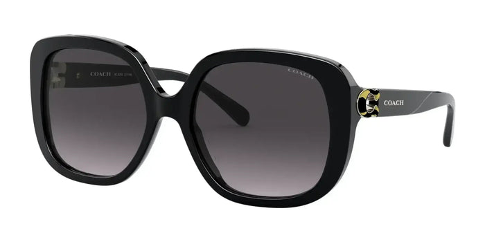 Coach L1144 HC8292 Sunglasses | Size 56 / Black / Dark Grey Gradient (3N 13.2%) №50028G