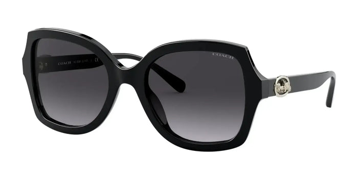 Coach L1147 HC8295 Sunglasses | Size 56 / Black / Dark Grey Gradient (3N 13.2%) №50028G