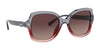 Coach L1140 HC8295F Sunglasses | Size 56 / Grey Burgundy Gradient №5620E2 / Burgundy Grey Gradient (3N 15%)