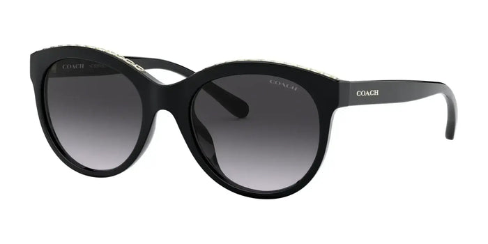 Coach L1149 HC8297U Sunglasses | Size 52 / Black / Grey Gradient (3N 13.2%) №50028G