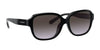 Coach L1153 HC8298U Sunglasses | Size 57 / Black / Dark Grey Gradient (3N 15.6%) №50028G