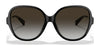 Coach L1164 HC8303B Sunglasses | Size 57 / Solid Black №50028G / Grey Gradient (3N 13.2%)