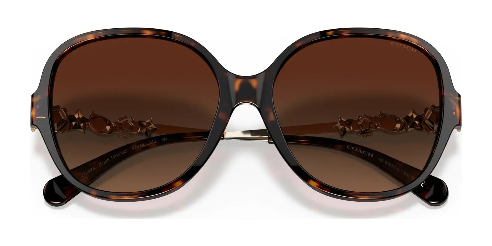 Coach L1164 HC8303B Sunglasses | Size 57