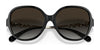 Coach L1159 HC8303BF Sunglasses | Size 57 / Solid Black №50028G / Gray (3N 13.2%)