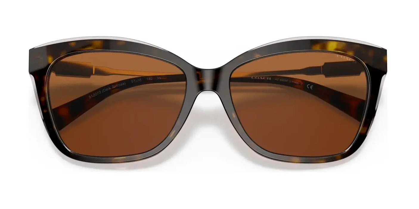 Coach L1160 HC8305F Sunglasses | Size 57