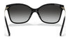 Coach C3446 HC8316 Sunglasses | Size 58 / Black №50028G / Grey Gradient (3N 15.6%)