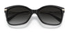 Coach C3446 HC8316 Sunglasses | Size 58 / Black №50028G / Grey Gradient (3N 15.6%)
