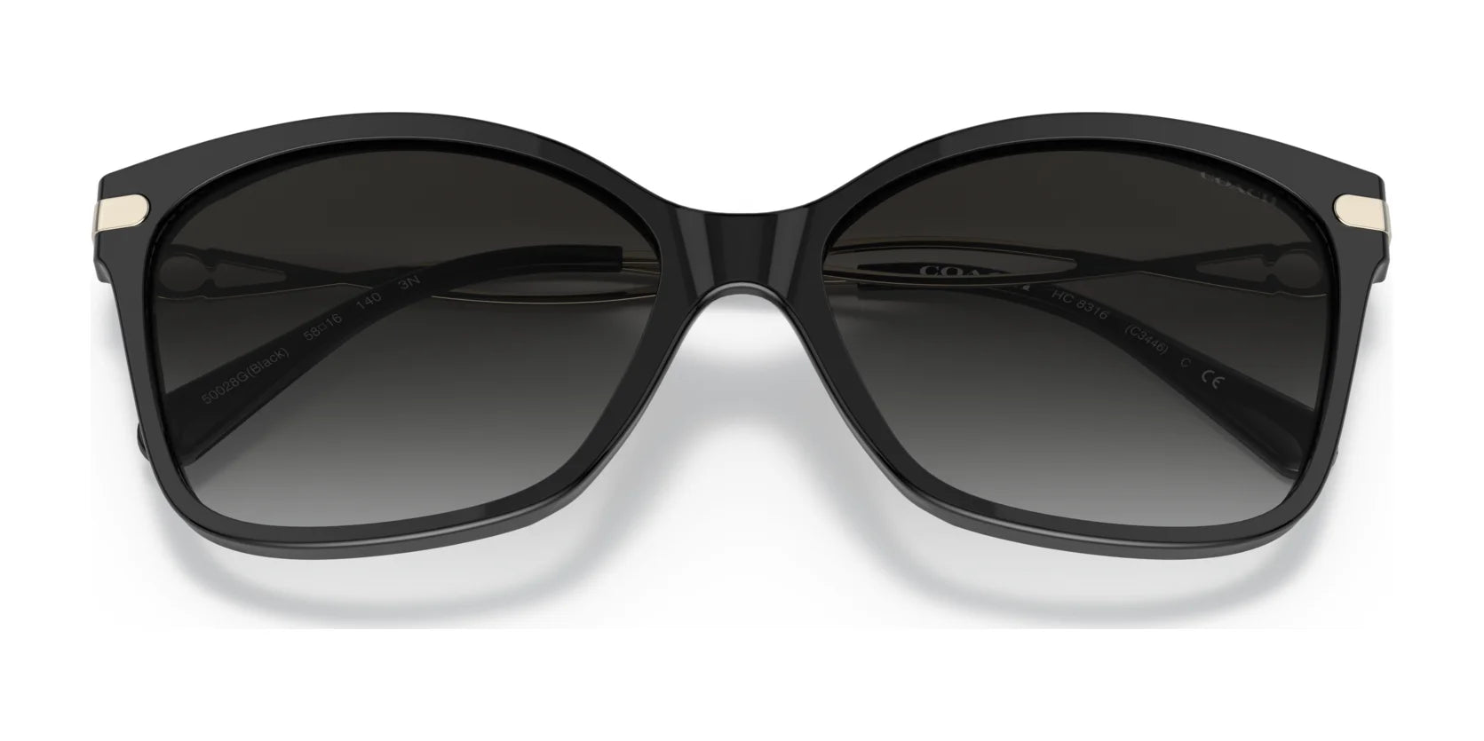 Coach C3446 HC8316 Sunglasses | Size 58