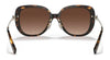 Coach C6141 HC8320F Sunglasses | Size 55 / Dark Tortoise №5120T5 / Dark Brown Gradient  (Polarized) (3P 11.3%)