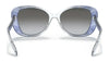 Coach C6183 HC8322 Sunglasses | Size 54 / Transparent Blue Ombre / Blue Gradient (2N 33%) №56553C