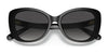 Coach C6184 HC8322F Sunglasses | Size 56 / Black №50028G / Light Grey Black Gradient (3N 13.2%)