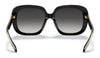 Coach C6185 HC8323U Sunglasses | Size 56 / Black / Light Grey Gradient Black (3N 13.2%) №50028G