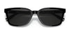 Coach C6196 HC8328U Sunglasses | Size 57 / Black / Dark Grey Solid (3N 10%) №500287
