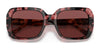 Coach C6188 HC8329U Sunglasses | Size 53 / Amber Tortoise/Coach Print / Dark Green Solid (3N 14.0%) №56603H