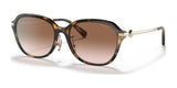 Coach C6199 HC8332D Sunglasses Dark Tortoise / Brown Gradient