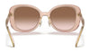 Coach C7995 HC8333 Sunglasses | Size 53 / Transparent Blush / Brown Pink Gradient (2N 26.4%) №568013