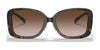 Coach C7993 HC8334F Sunglasses | Size 55 / Dark Tortoise №512013 / Dark Brown Gradient (3N 16%)