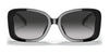 Coach C7994 HC8334U Sunglasses | Size 53 / Dark Tortoise / Dark Brown Gradient (3N 16%) №512013