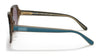 Coach C7989 HC8335U Sunglasses | Size 53 / Black / Olive Gradient (3N 16%) №50027Z