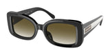 Coach C7988 HC8336U Sunglasses Black / Olive Gradient