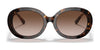 Coach C7991 HC8337F Sunglasses | Size 55 / Dark Tortoise / Brown Gradient (3N 16%) №512013