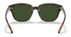 Coach C8003 HC8340U Sunglasses | Size 53 / Matte Dark Tortoise №512071 / Dark Green Solid (3N 9.4%)
