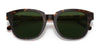 Coach C8003 HC8340U Sunglasses | Size 53 / Matte Dark Tortoise №512071 / Dark Green Solid (3N 9.4%)