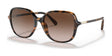 Coach C9205 HC8344U Sunglasses Dark Tortoise / Brown Gradient