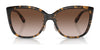 Coach C9206 HC8345 Sunglasses | Size 57 / Dark Tortoise №512013 / Dark Brown Gradient (3N 16%)