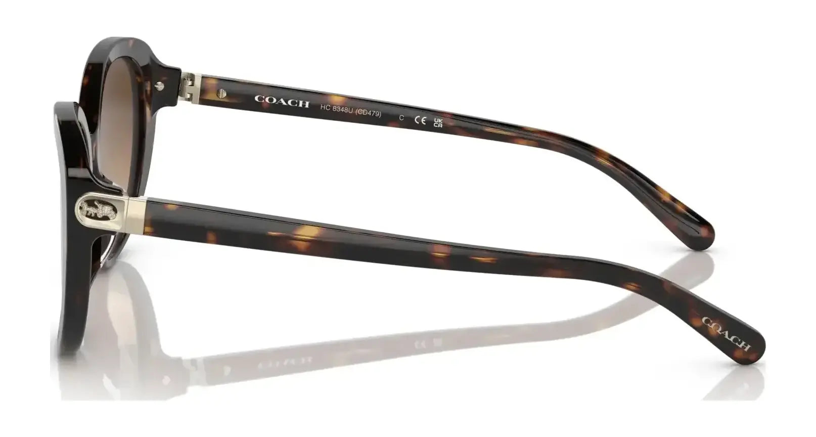 Coach CD479 HC8348U Sunglasses | Size 56