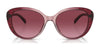Coach CD479 HC8348U Sunglasses | Size 56 / Red Gradient / Violet Pink Gradient (3N 16%) №57098H